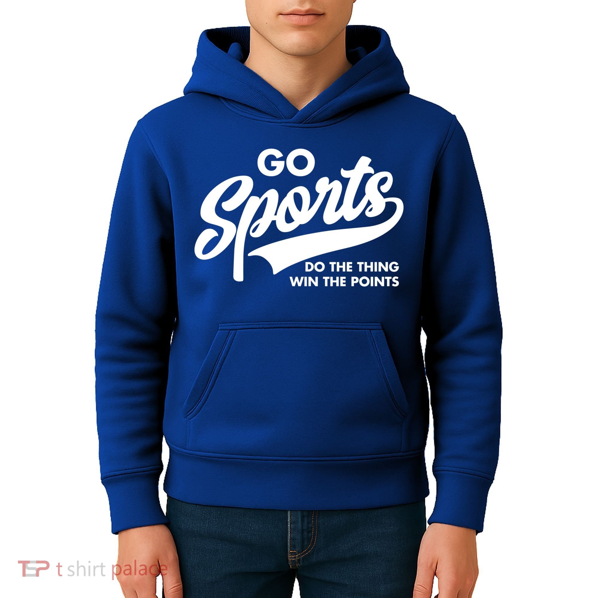 Go Sports Do The Thing Win The Points Kids Hoodie