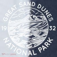 Great Sand Dunes National Park Cool White Line Art Outdoor Gift Sport-Tek Competitor United Soccer Jersey thumb 4