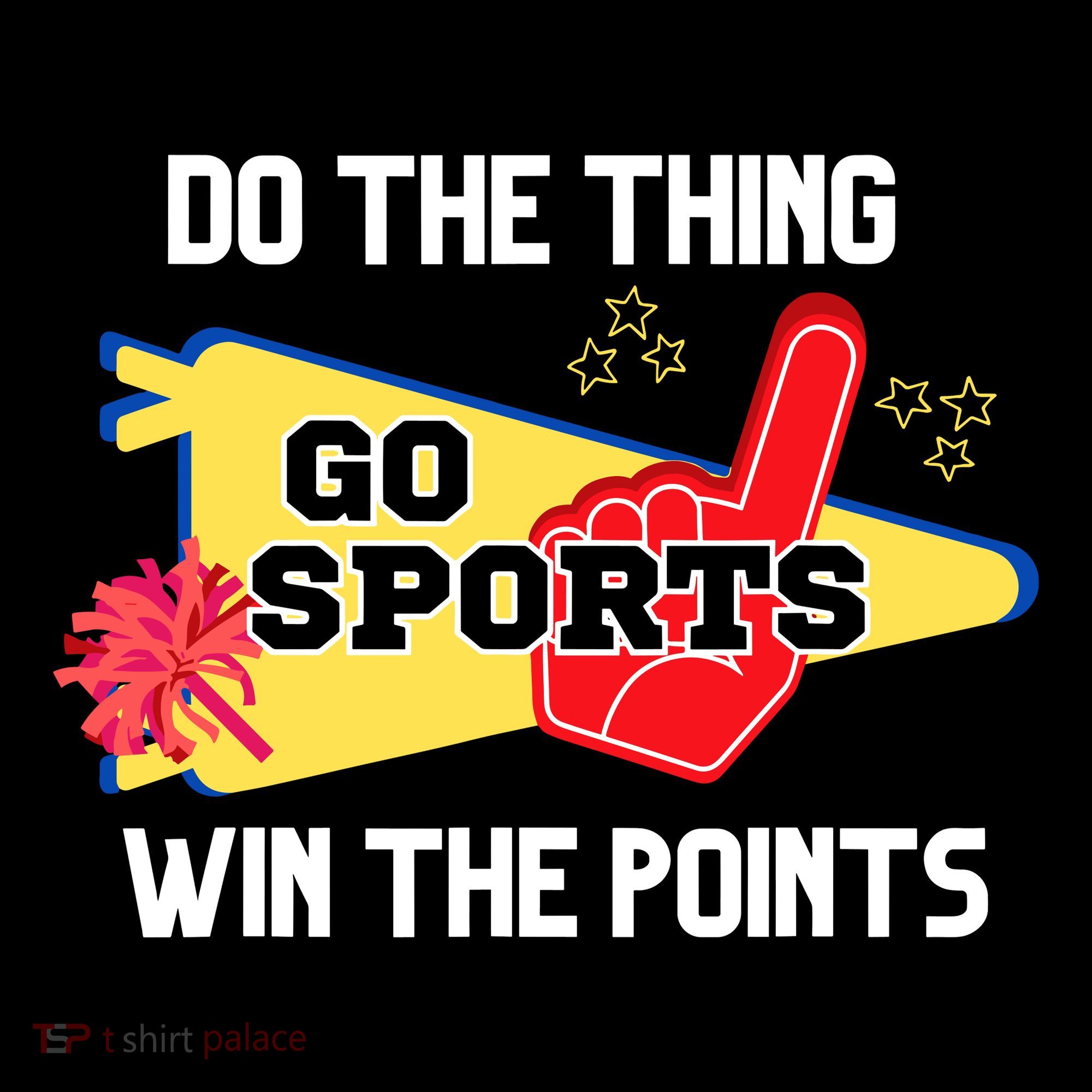 Go Sports Do The Thing Win The Points Funny Mousepad