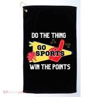 Go Sports Do The Thing Win The Points Funny Golf Towel thumb 0