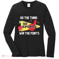 Go Sports Do The Thing Win The Points Funny Women's Long Sleeve Shirt thumb 0