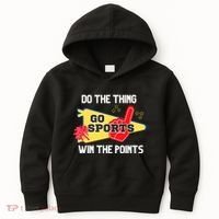 Go Sports Do The Thing Win The Points Funny Kids Hoodie thumb 0