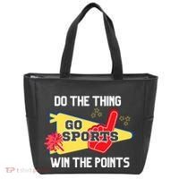 Go Sports Do The Thing Win The Points Funny Tote Bag thumb 0