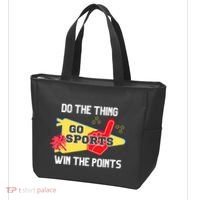 Go Sports Do The Thing Win The Points Funny Tote Bag thumb 3