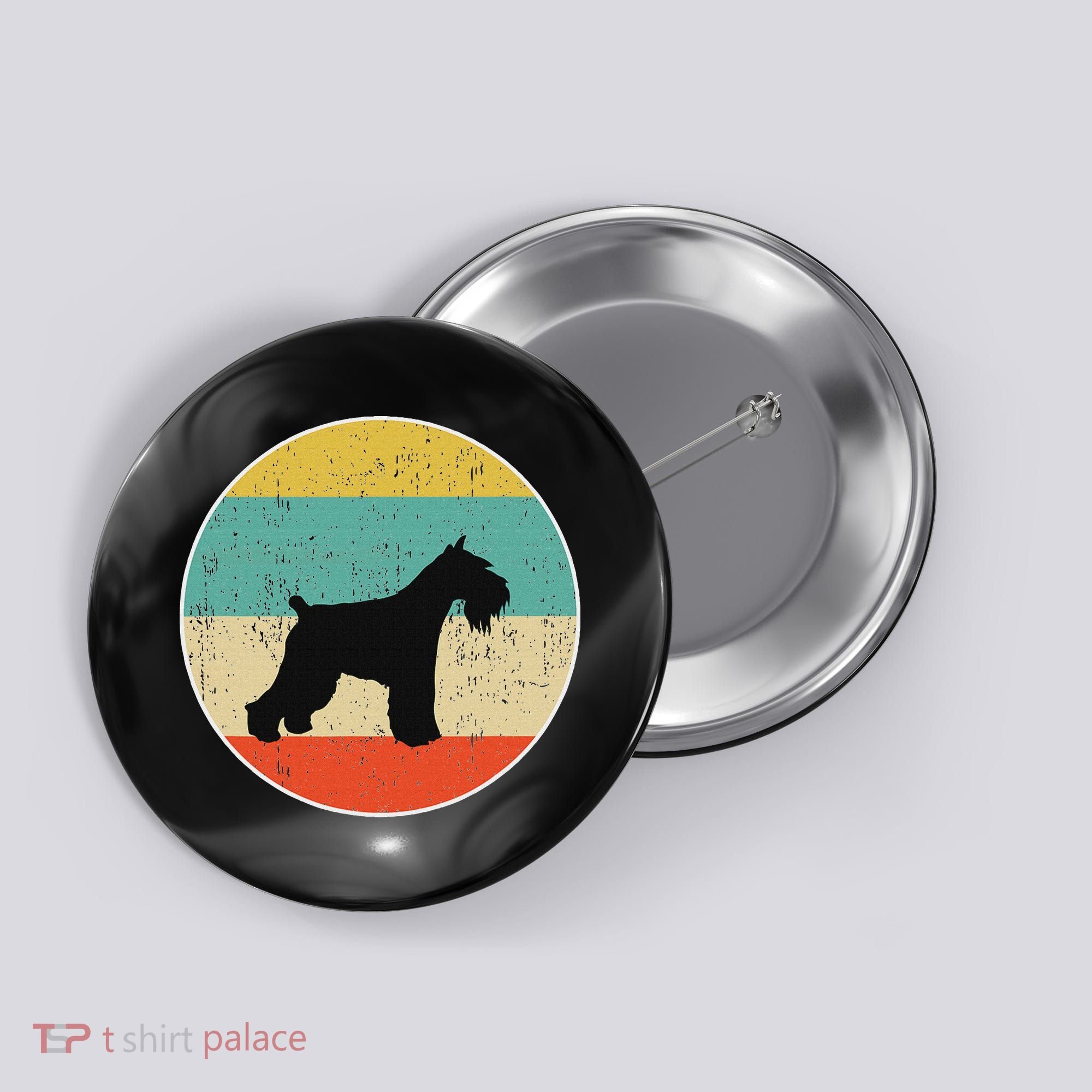 Giant Schnauzer Dog Gift Button