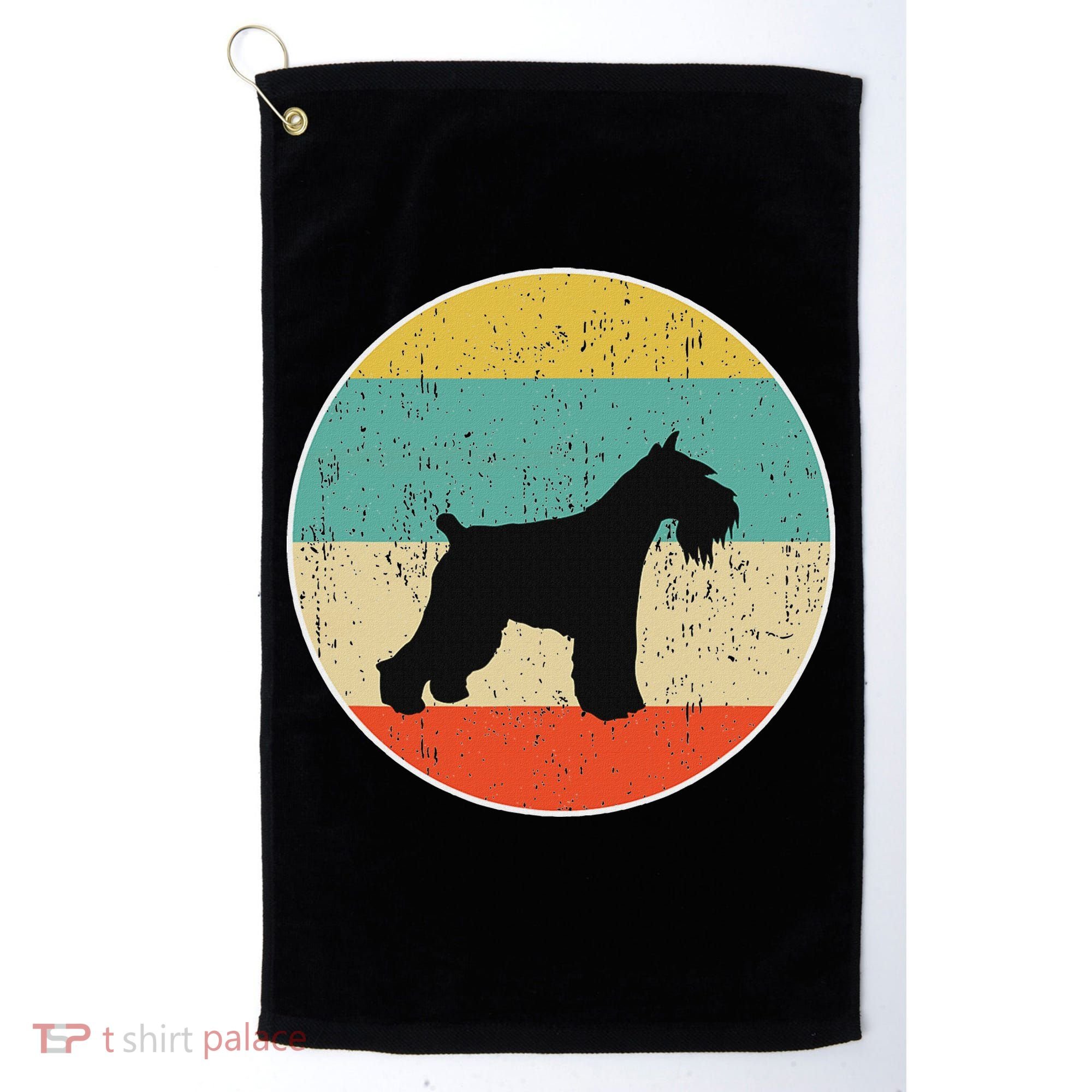 Giant Schnauzer Dog Gift Golf Towel