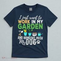 Gardening Shirts Dog Lover Gardener Garden Pet Gift Plants T-Shirt thumb 5