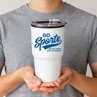 Go Sports Do The Thing Win The Points Tumbler thumb 2
