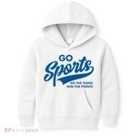 Go Sports Do The Thing Win The Points Kids Hoodie thumb 0