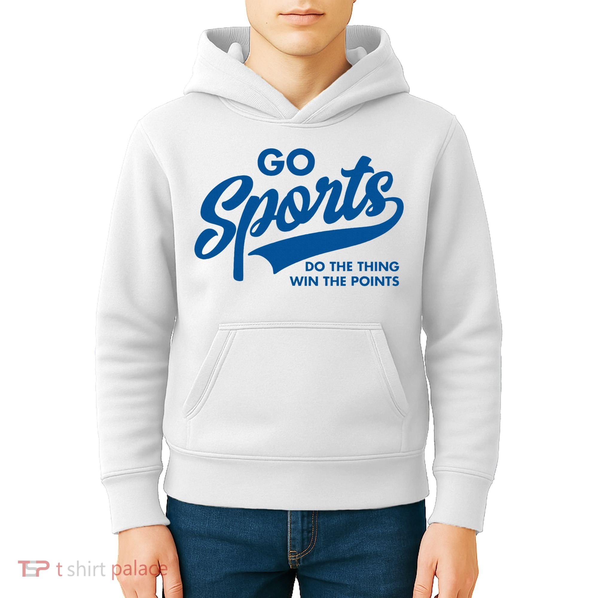 Go Sports Do The Thing Win The Points Kids Hoodie
