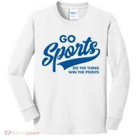 Go Sports Do The Thing Win The Points Kids Long Sleeve Shirt thumb 0