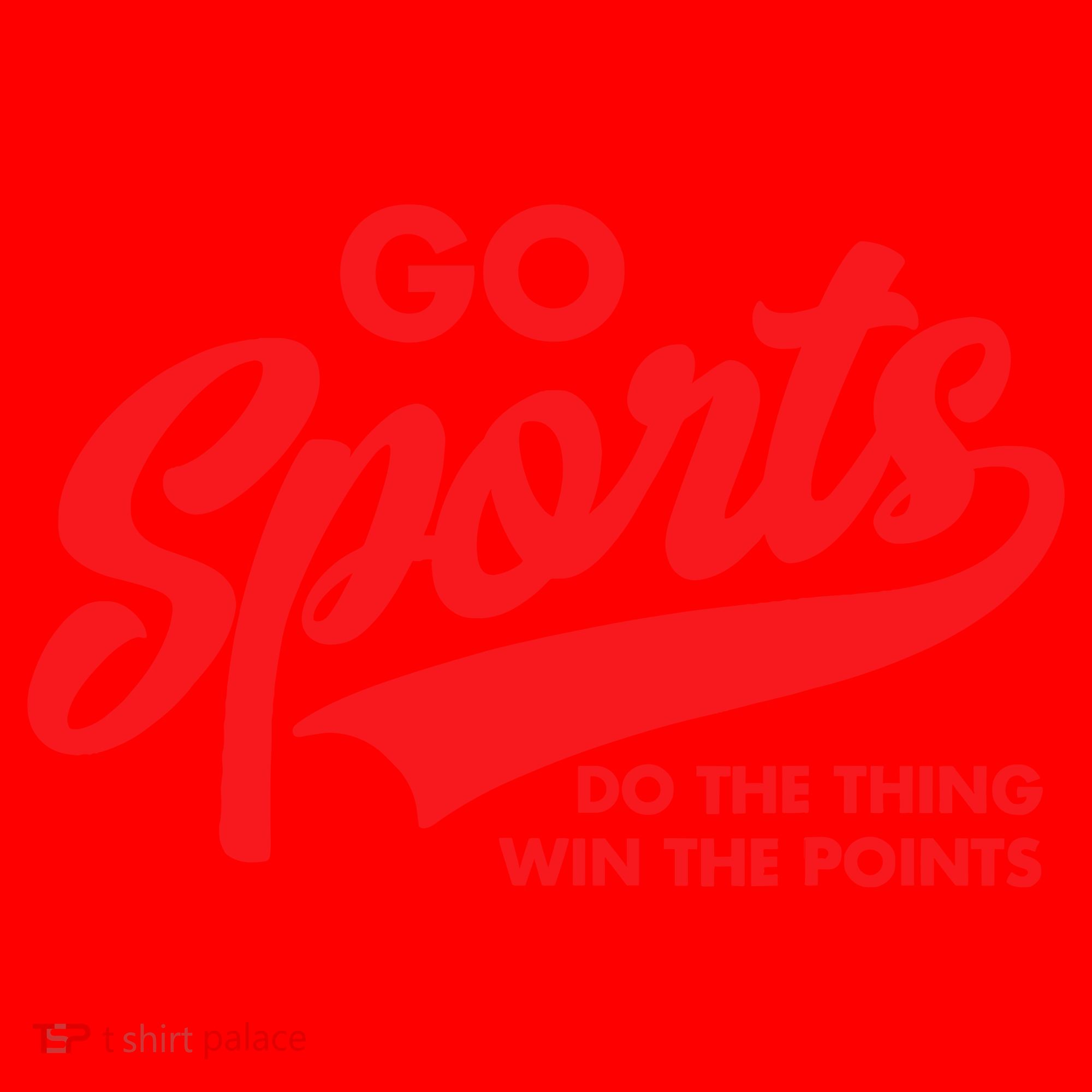 Go Sports Do The Thing Win The Points Funny Red Text Santa Hat
