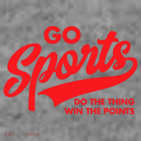 Go Sports Do The Thing Win The Points Funny Red Text Toddler Hoodie thumb 2