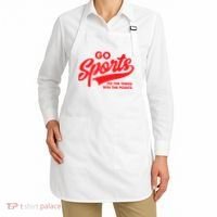Go Sports Do The Thing Win The Points Funny Red Text Apron thumb 2