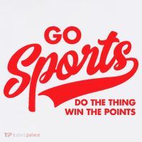 Go Sports Do The Thing Win The Points Funny Red Text Sweatshirt thumb 3