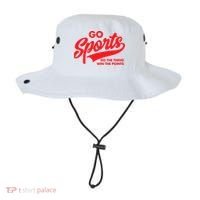 Go Sports Do The Thing Win The Points Funny Red Text Bucket Hat thumb 0