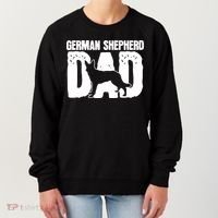 German Shepherd Dad Dog Lover Fathers Day Women's Sweatshirt thumb 0