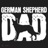 German Shepherd Dad Dog Lover Fathers Day Women's Sweatshirt thumb 2