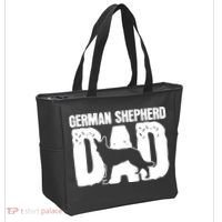 German Shepherd Dad Dog Lover Fathers Day Tote Bag thumb 2