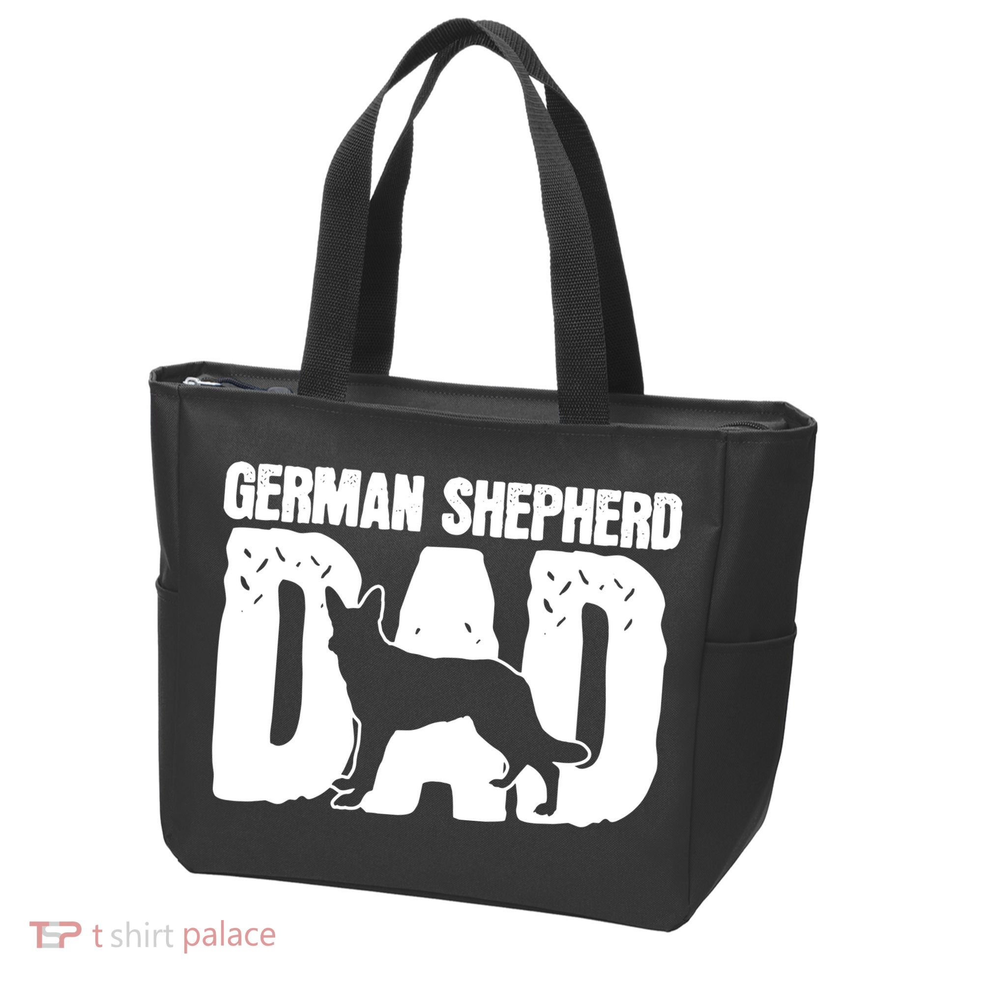 German Shepherd Dad Dog Lover Fathers Day Tote Bag