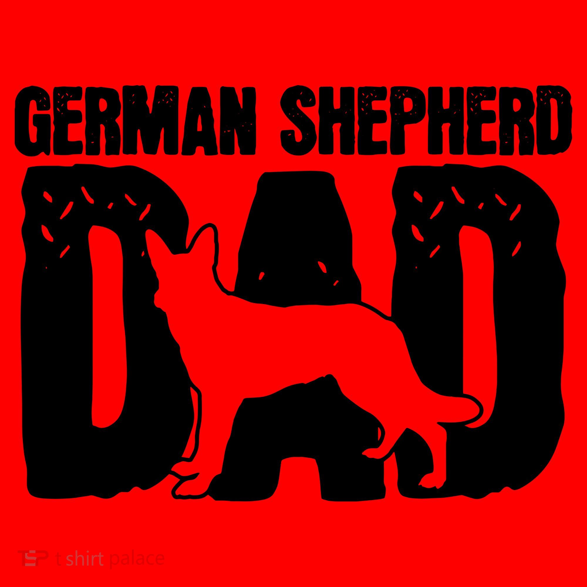 German Shepherd Dad Dog Lover Fathers Day Santa Hat