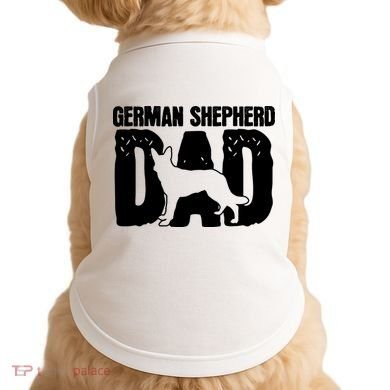 German Shepherd Dad Dog Lover Fathers Day Doggie Tank