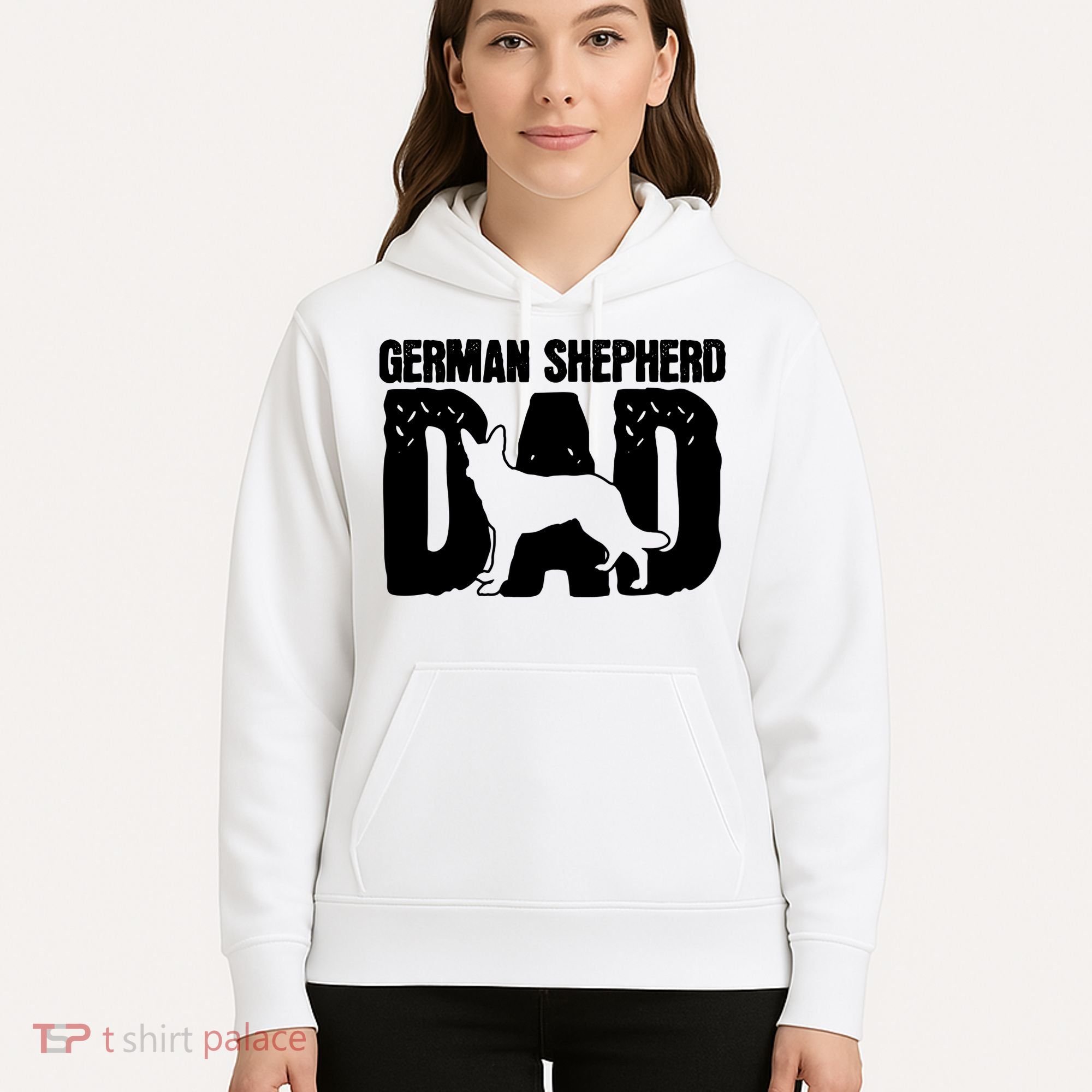 German Shepherd Dad Dog Lover Fathers Day Hoodie