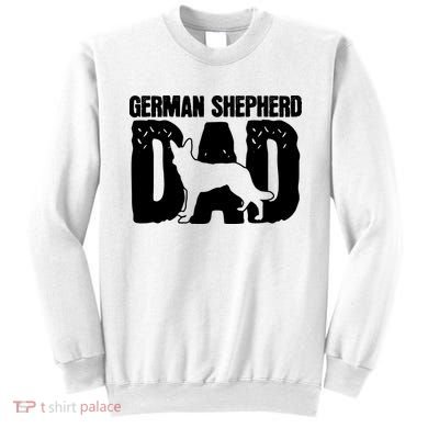 German Shepherd Dad Dog Lover Fathers Day Sweatshirt