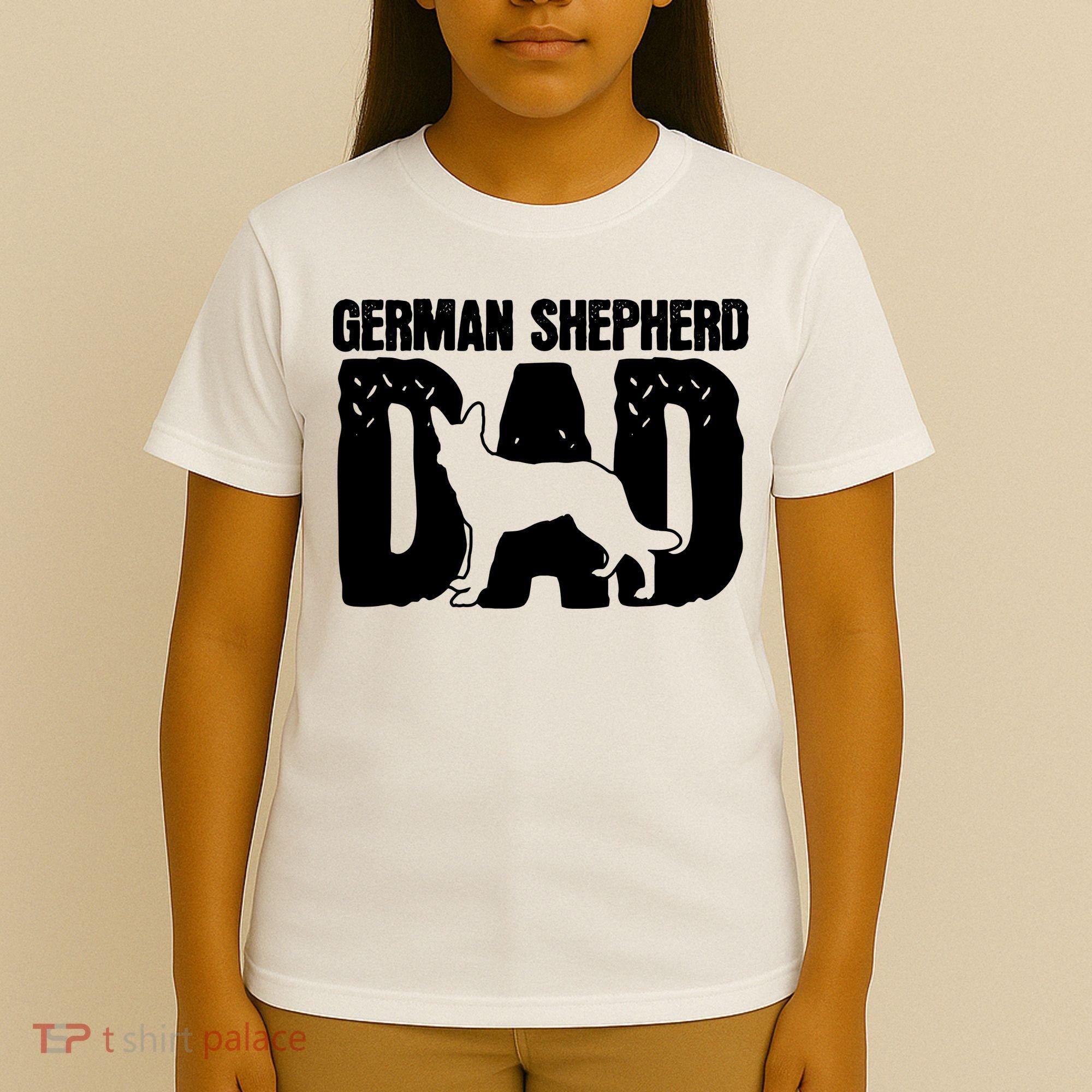 German Shepherd Dad Dog Lover Fathers Day T-Shirt
