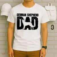 German Shepherd Dad Dog Lover Fathers Day T-Shirt thumb 6