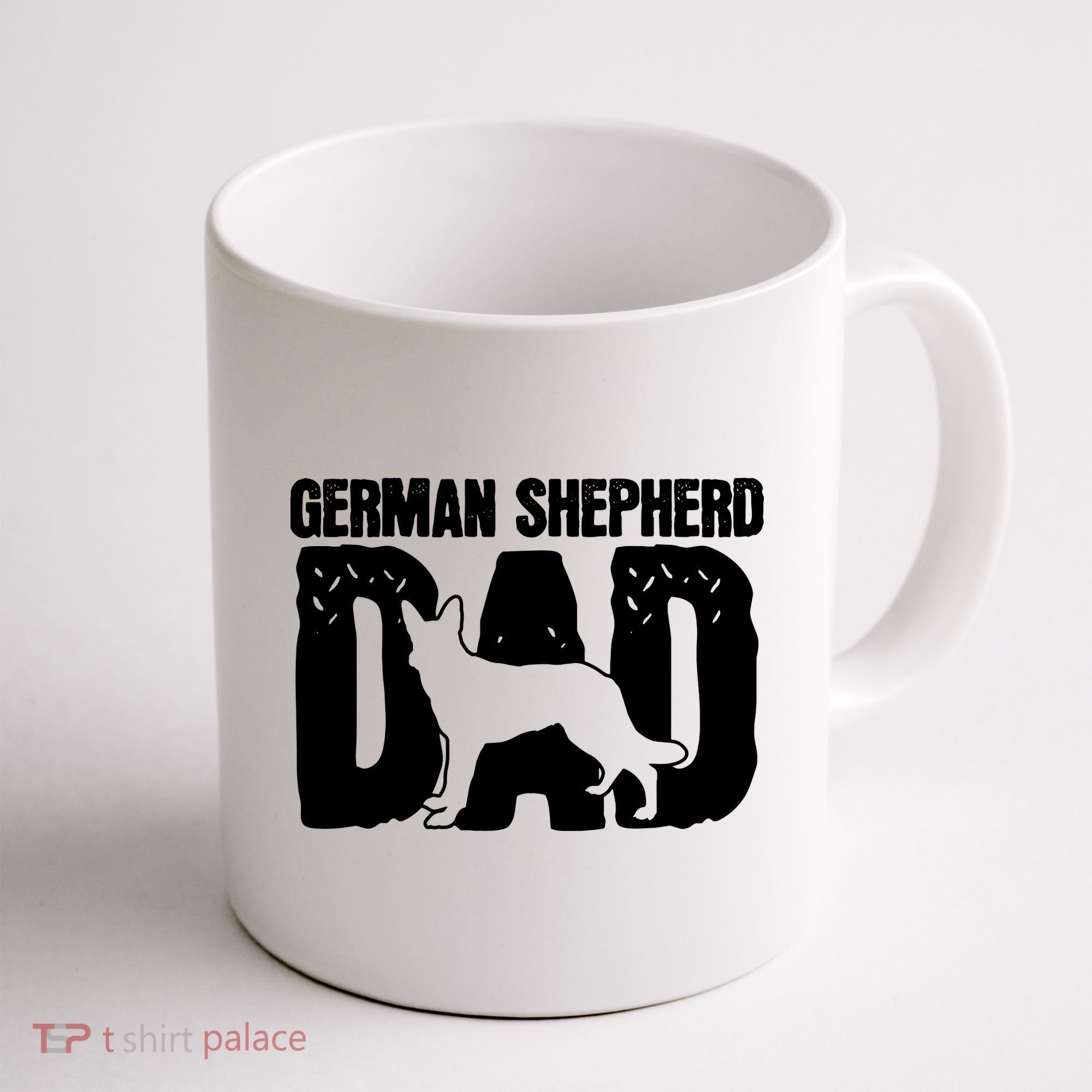 German Shepherd Dad Dog Lover Fathers Day Coffee Mug