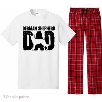 German Shepherd Dad Dog Lover Fathers Day Pajama Set