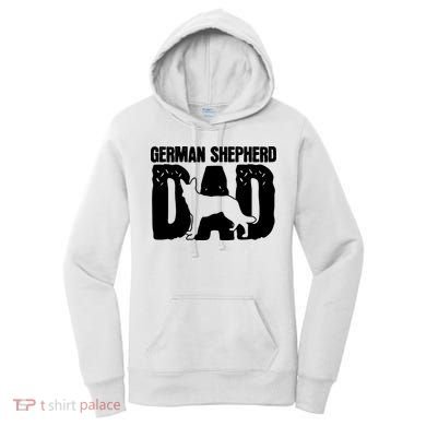 German Shepherd Dad Dog Lover Fathers Day Women's Hoodie