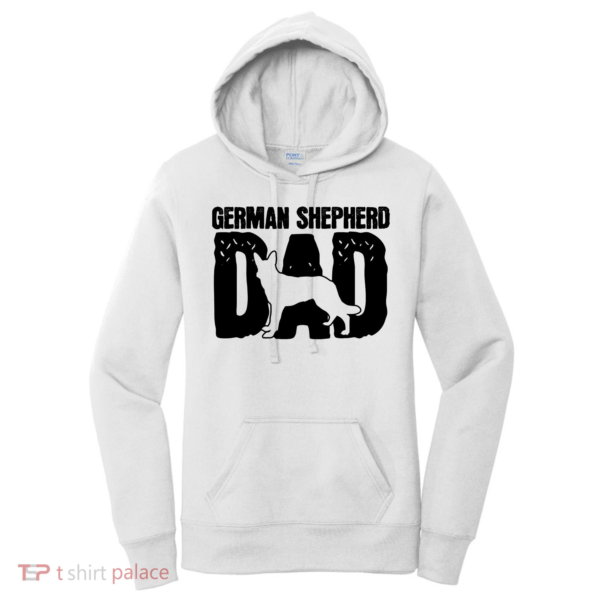 German Shepherd Dad Dog Lover Fathers Day Women's Hoodie