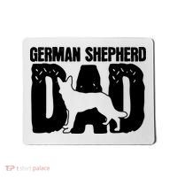 German Shepherd Dad Dog Lover Fathers Day Mousepad thumb 0