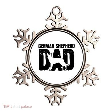 German Shepherd Dad Dog Lover Fathers Day Ornament