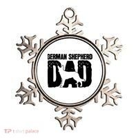 German Shepherd Dad Dog Lover Fathers Day Ornament thumb 0