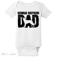 German Shepherd Dad Dog Lover Fathers Day Baby Bodysuit thumb 0