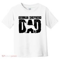 German Shepherd Dad Dog Lover Fathers Day Toddler T-Shirt thumb 0
