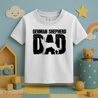 German Shepherd Dad Dog Lover Fathers Day Toddler T-Shirt thumb 3