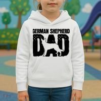 German Shepherd Dad Dog Lover Fathers Day Kids Hoodie thumb 3