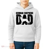 German Shepherd Dad Dog Lover Fathers Day Kids Hoodie thumb 4