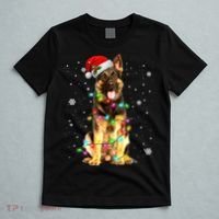 German Shepherd Dog Tree Christmas Sweater Xmas Dogs Gifts TShirt T-Shirt thumb 5