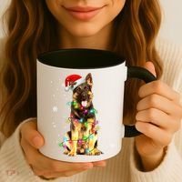 German Shepherd Dog Tree Christmas Sweater Xmas Dogs Gifts TShirt Coffee Mug thumb 3
