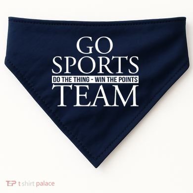 Go Sports Do The Thing Win The Points Team USA-Made Doggie Bandana