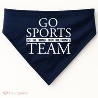 Go Sports Do The Thing Win The Points Team USA-Made Doggie Bandana thumb 0