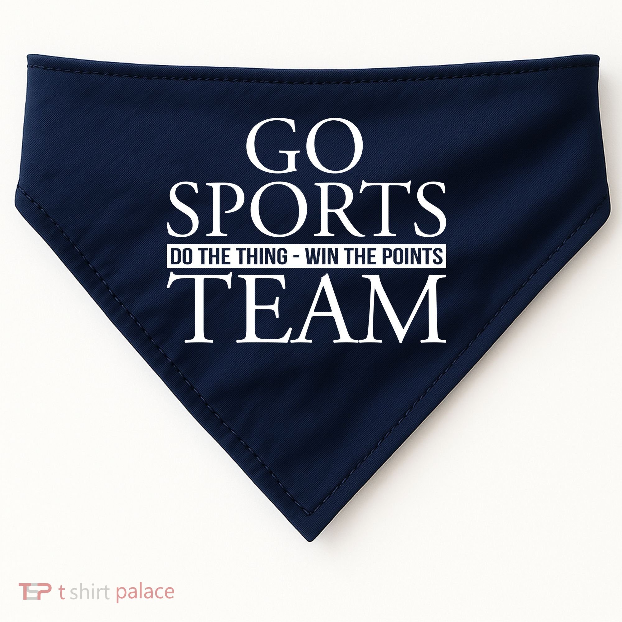 Go Sports Do The Thing Win The Points Team USA-Made Doggie Bandana