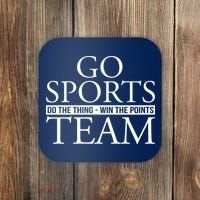 Go Sports Do The Thing Win The Points Team Coaster thumb 0