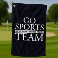 Go Sports Do The Thing Win The Points Team Golf Towel thumb 1