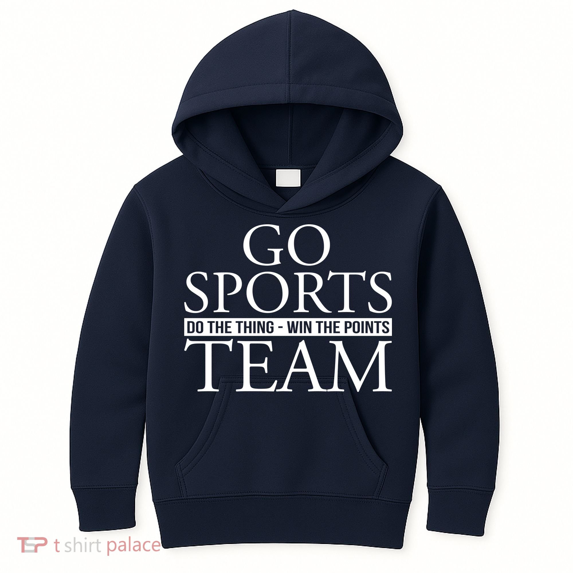 Go Sports Do The Thing Win The Points Team Kids Hoodie